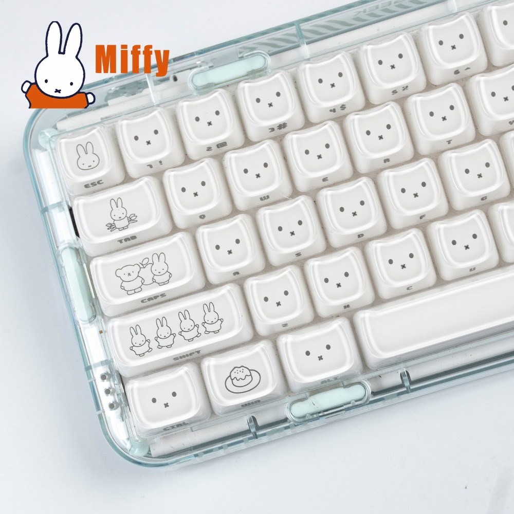 Arcade No - Capuchons de touches Kawaii Miffy, lapin