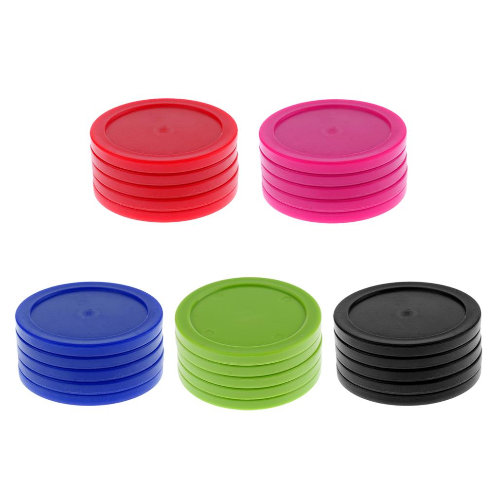 Air Hockey Table - Lot de 5 disques de rechange
