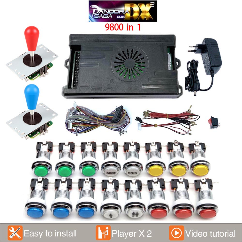 Trackball Controller Arcade - 9800 en 1 Pandora Saga DX