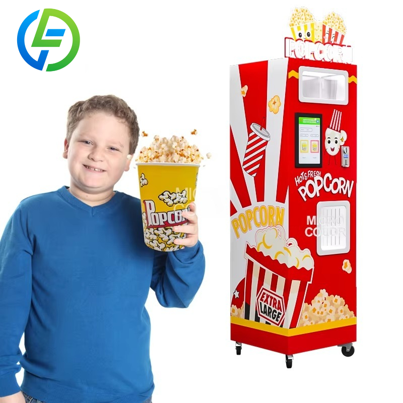 Popcorn Vending Machine - Machine à Popcorn Commerciale Personnalisée –