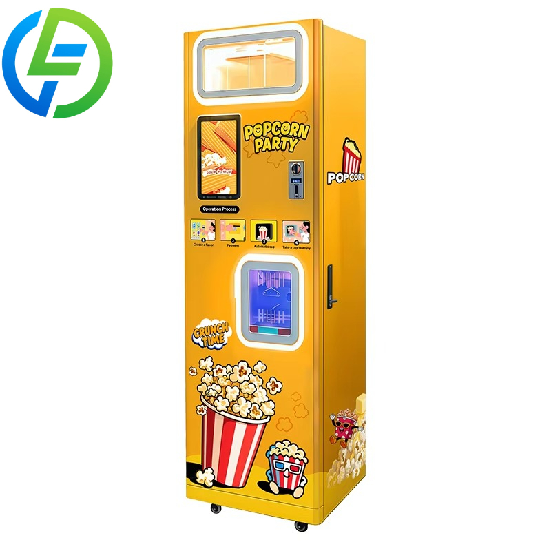 Popcorn Vending Machine - Machine à Popcorn Automatique Personnalisée à