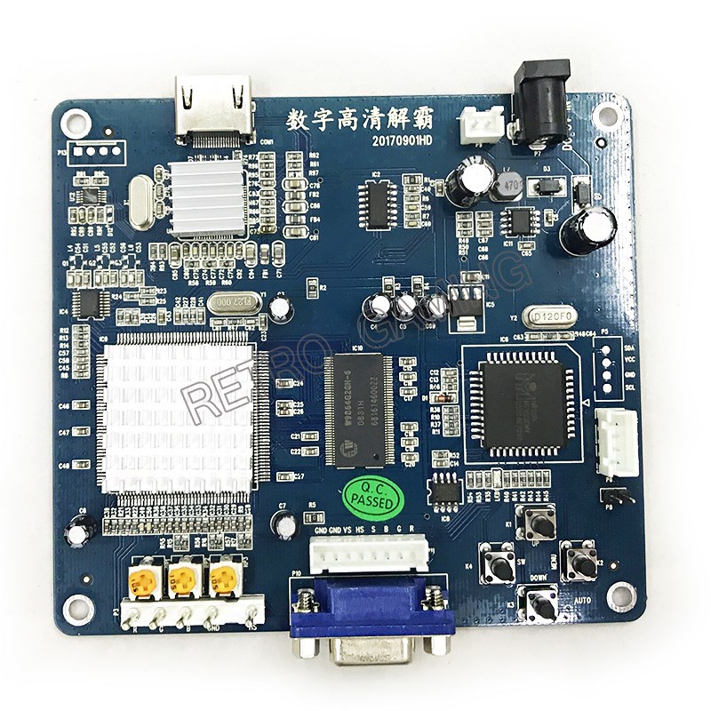 Coin Pusher Machine - Convertisseur CGA vers HDMI, carte de