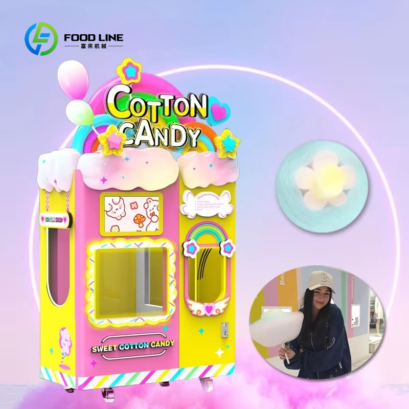 Candy Vending Machine - Machine à Barbe à Papa Personnalisée