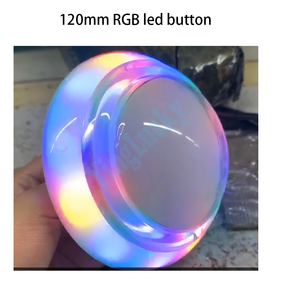 Bouton d'arcade LED RGB 120 mm - Skee Ball Arcade avis et prix