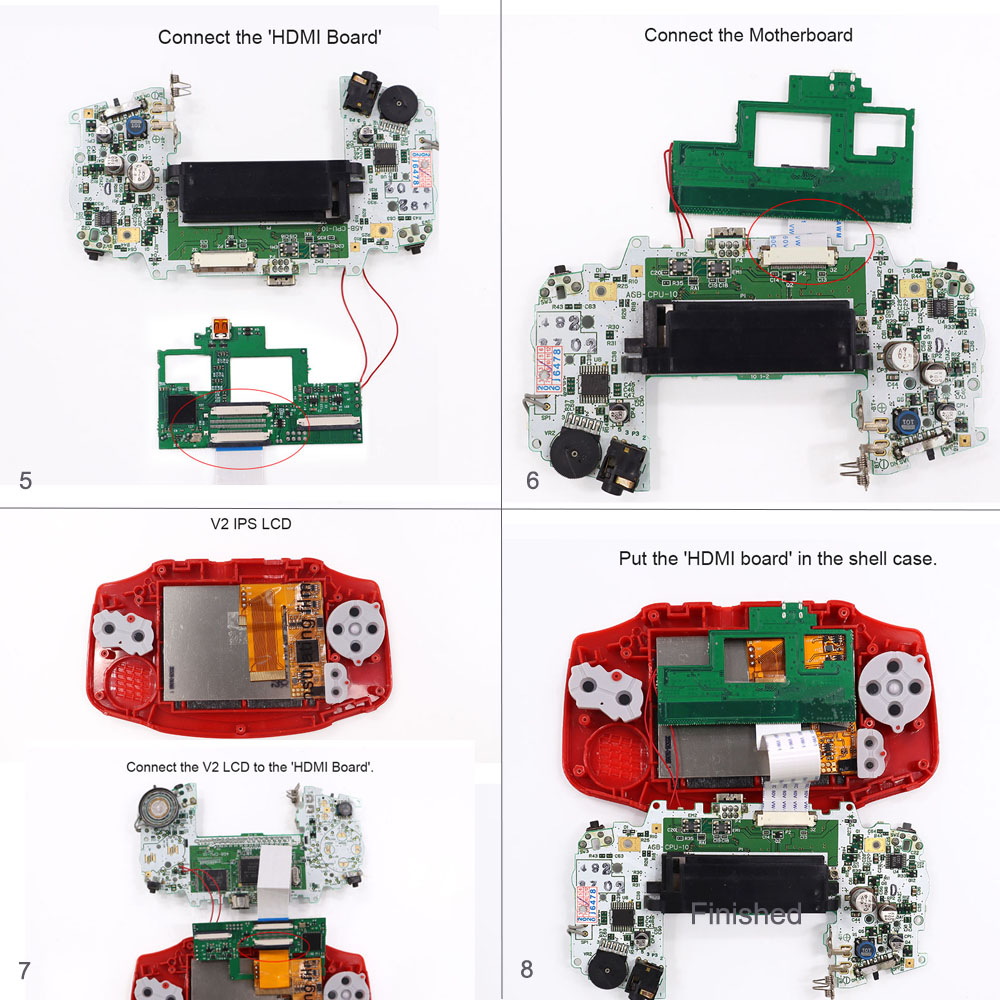 Kit de modification HDMI 32 br - Arcade Button Pcb avis et prix