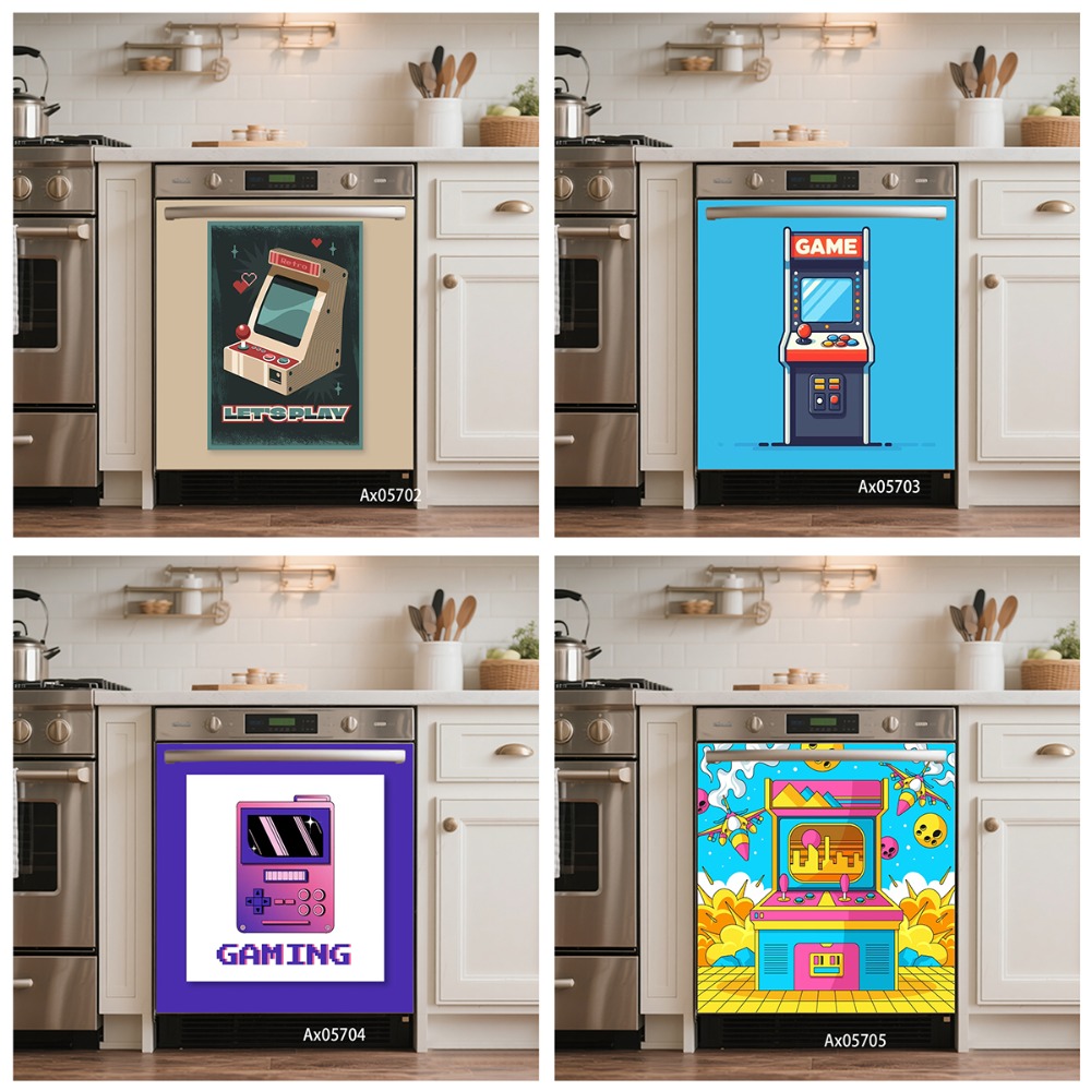Autocollant de porte de lave-v - Arcade Game Cabinet avis et prix