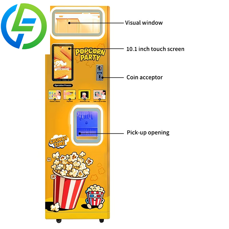 Machine à Popcorn Automatique  - Popcorn Vending Machine avis et prix